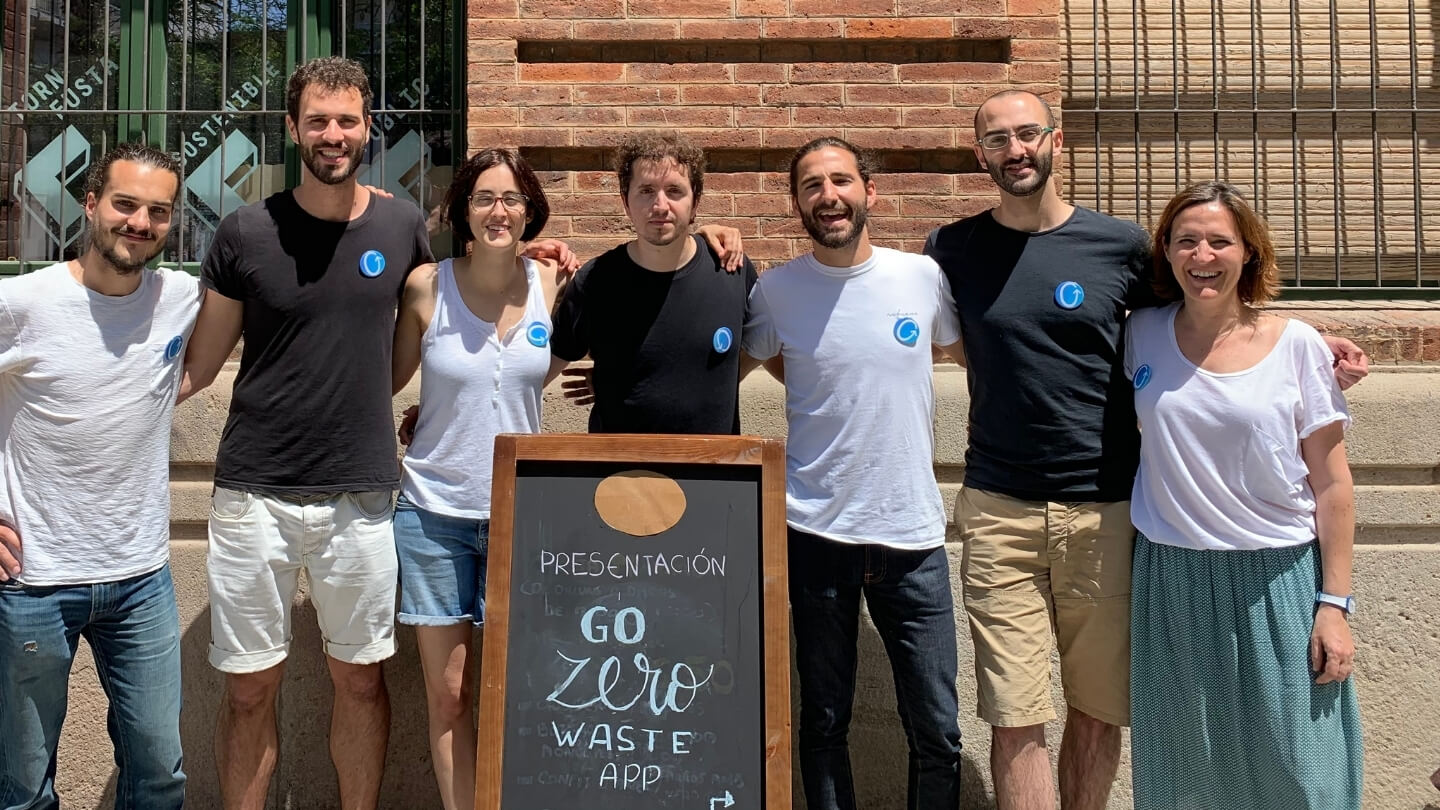 Presentación de la 1a versión de Go Zero Waste App, 8 de junio