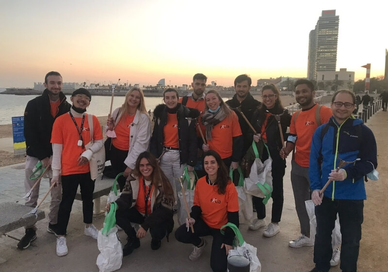 En espacios naturales y al aire libre